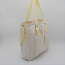 Load image into Gallery viewer, Nylon Multifunctional Tote Bag Ivory
