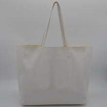 Load image into Gallery viewer, Soft Leather Unstructured Tote Bag WHITE
