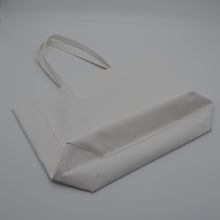 Load image into Gallery viewer, Soft Leather Unstructured Tote Bag WHITE
