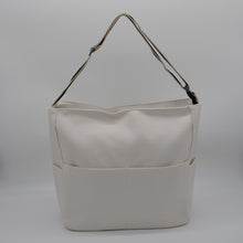 Load image into Gallery viewer, Hobo Tote Bag White
