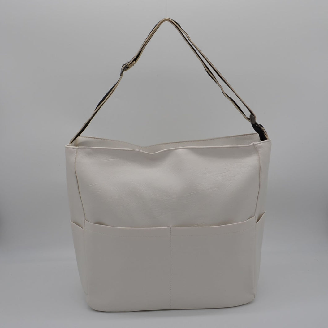 Hobo Tote Bag White